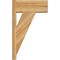 Ekena Millwork Traditional Block Rough Sawn Outlooker, Western Red Cedar, 8"W x 18"D x 30"H OUT08X18X30TRA05RWR - alternate 2